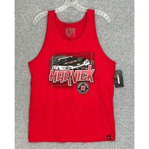 NASCAR Kevin Harvick Tank Top Shirt Mens Medium Red Sleeveless Tee (Jimmy Johns)